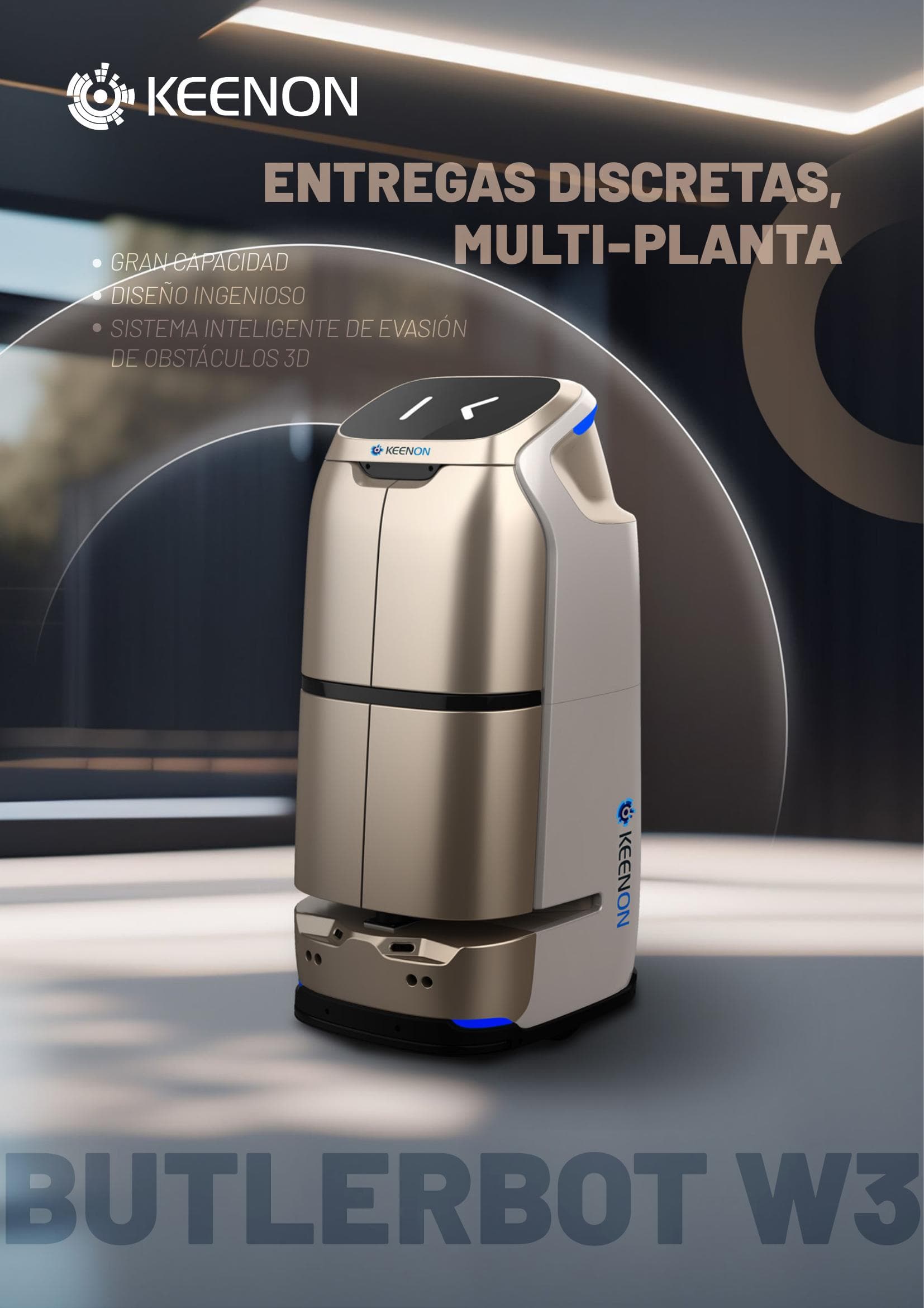 KEENON W3LS Especificaciones