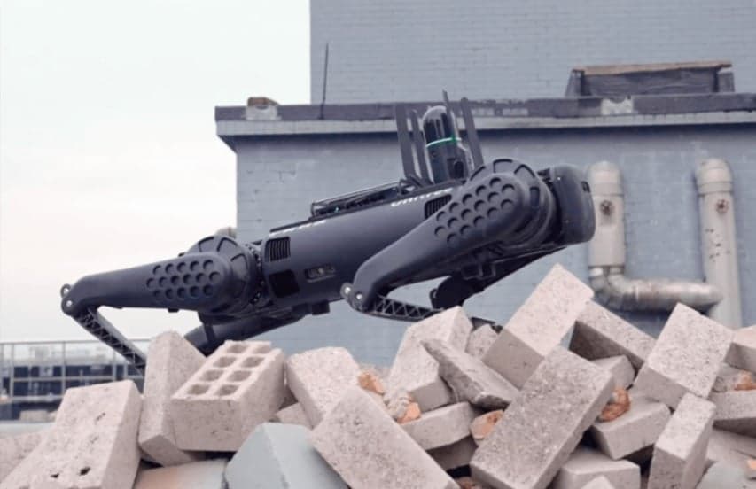 UNITREE B1ROBOT - Liderando la práctica y exploración de robots industriales